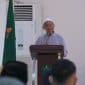 Pimpinan Ma'had Darussalam Vietnam, Abdul Rahman Bin Ibrahim saat menyampaikan kuliah umum di Sekolah Tinggi Agama Islam Negeri (STAIN) Teungku Dirundeng Meulaboh