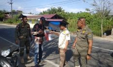 Satpol PP Aceh Jaya Cegat Pencari Sumbangan Berkedok Dayah