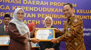 DPMPKB Aceh Jaya Raih 8 Penghargaan dari BKKBN 