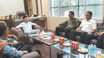 Bupati Aceh Jaya Audiensi Dengan Kadis Pora Aceh, Ini Yang Dibahas