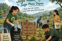 Menjaga lingkungan merupakan bentuk nyata nasionalisme. Dimulai dari hal-hal kecil, seperti mengurangi sampah, menanam pohon, dan menjaga kebersihan lingkungan sekitar