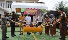 Kejari Aceh Jaya Musnahkan Barang Bukti dari Delapan Perkara yang Telah Inkracht