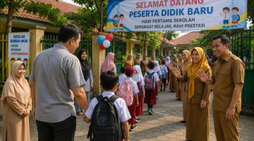 Pemkab Aceh Jaya Imbau Para Ayah Antar Anak di Hari Pertama Sekolah