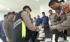 Kapolres dan Kepala DPMPKB Aceh Jaya Sidak Tes Urine Para Keuchik di Setia Bakti 